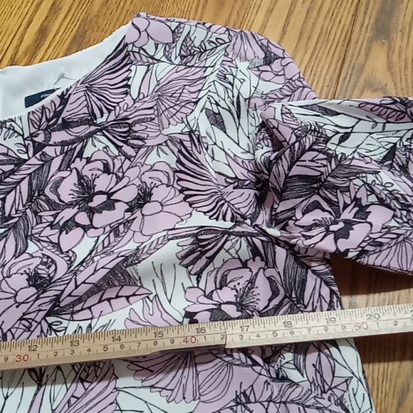 FRENCH CONNECTION 10 Womens NEW Dresss Floral Party Cocktail Flowers Work - Picture 4 of 7